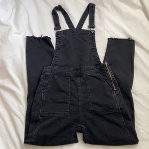 Madewell Black Overalls